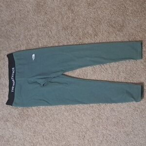 The North Face Womens Sage Green Leggings XL